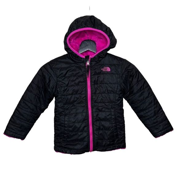 The North Face Reversible Puffer Girls Size 4T - Picture 1 of 6
